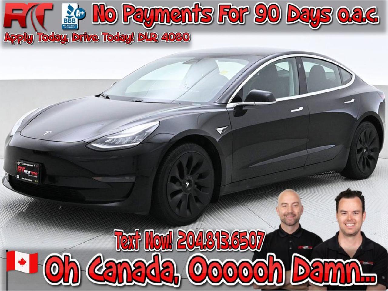 Used 2020 Tesla Model 3 STANDARD RANGE PLUS for sale in Winnipeg, MB
