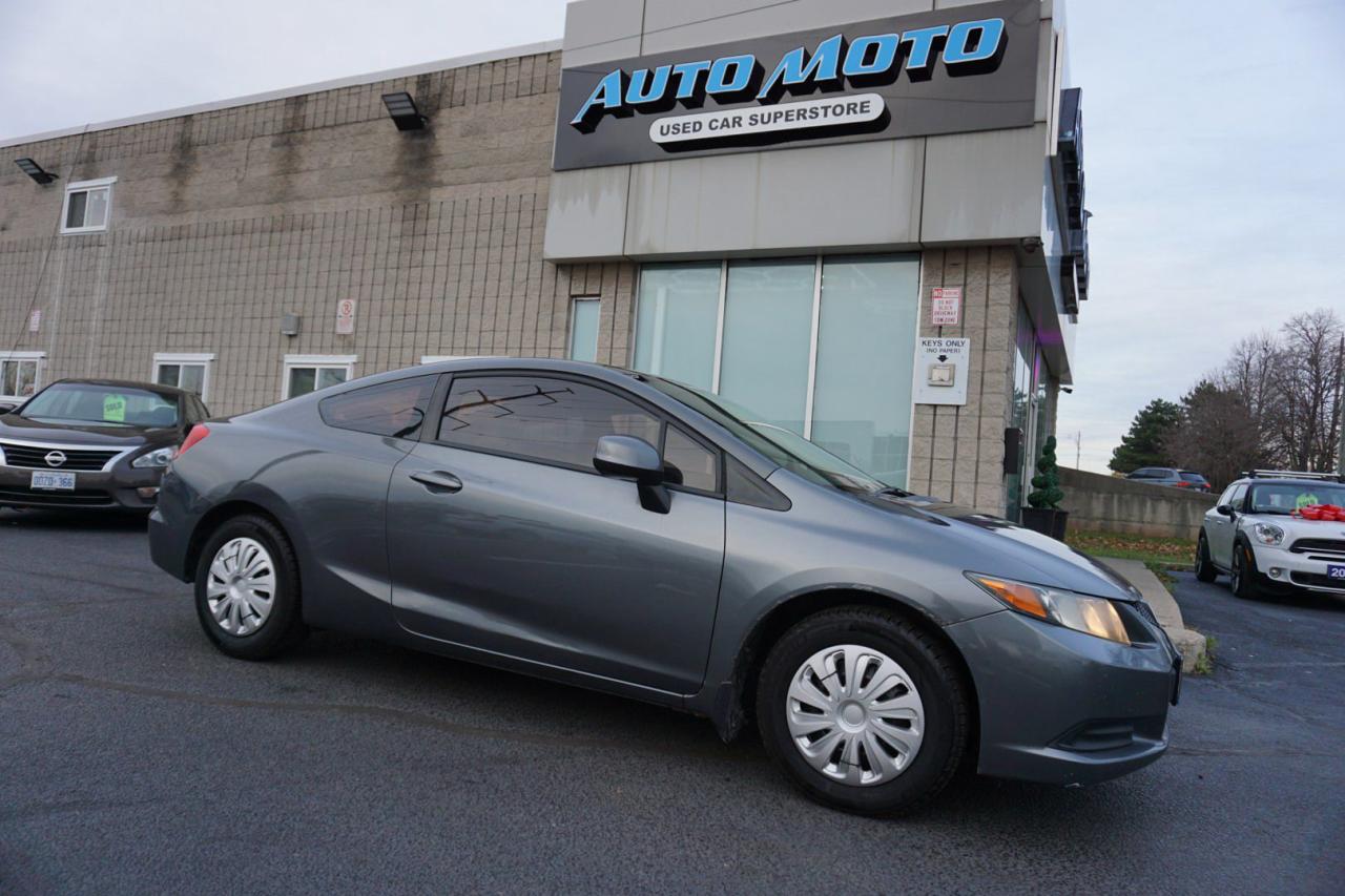 Used 2012 Honda Civic LX COUPE 5-Spd MANUAL CERTIFIED *HONDA SERVICED* BLUETOOTH CRUISE AUTO WINDOW/LOCK for sale in Burlington, ON