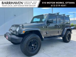 Used 2018 Jeep Wrangler JK Unlimited Sahara 4x4 | Nav | Heated Seats | Winter Tires Inc for sale in Ottawa, ON