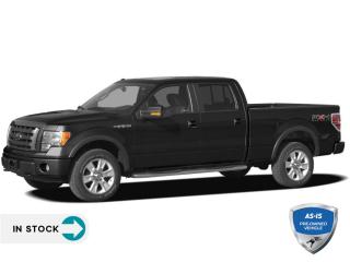 Recent Arrival!<br><br><br>4WD, 4 Speakers, Air Conditioning, Alloy wheels, CD player, Fully automatic headlights, Illuminated entry, Power steering, Power windows, Rear step bumper, SIRIUS Satellite Radio, Traction control.<br><br>Black 2009 Ford F-150 XLT 4D SuperCrew 5.4L V8 EFI 24V FFV 6-Speed Automatic Electronic with Overdrive 4WD<p></p>

<h4>AS-IS PRE-OWNED VEHICLE</h4>

<p>The buyer of this vehicle will be responsible for all costs associated with passing a Ministry of Transportation Safety Inspection, which is needed to license a vehicle in the Province of Ontario. We are offering this vehicle at a reduced price, as the buyer will be responsible for all costs associated with making this vehicle roadworthy. We have not inspected this vehicle mechanically and do not know what repairs/costs are involved in getting it roadworthy. It may or may not have mechanical, cosmetic, safety and/or emissions issues. By allowing you to choose where and how you want the certifications completed, you have an opportunity to save money!</p>

<p>This vehicle is being sold AS-IS, unfit, not e-tested, and is not represented as being in roadworthy condition, mechanically sound or maintained at any guaranteed level of quality. The vehicle may not be fit for use as a means of transportation and may require substantial repairs at the purchasers expense. It may not be possible to register the vehicle to be driven in its current condition. This vehicle does not qualify for AutoIQs 7-Day Money Back Guarantee</p>

<p>SPECIAL NOTE: This vehicle is reserved for AutoIQs retail customers only. Please, no dealer calls. Errors and omissions excepted.</p>

<p>*As-traded, specialty or high-performance vehicles are excluded from the 7-Day Money Back Guarantee Program (including, but not limited to Ford Shelby, Ford mustang GT, Ford Raptor, Chevrolet Corvette, Camaro 2SS, Camaro ZL1, V-Series Cadillac, Dodge/Jeep SRT, Hyundai N Line, all electric models)</p>

<p>INSGMT</p>