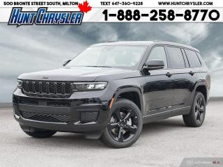 New 2024 Jeep Grand Cherokee L ALTITUDE | SUNROOF | BLIND | CAM | 20s | BLACKOUT! for sale in Milton, ON