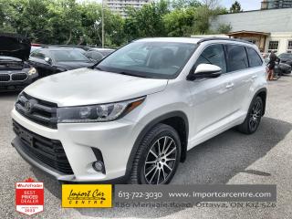 Used 2018 Toyota Highlander XLE SE, LEATHER, ROOF, NAV, HTD. SEATS, ALLOYS for sale in Ottawa, ON