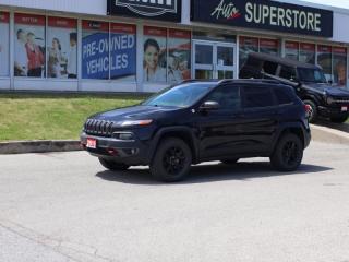 Used 2015 Jeep Cherokee Trailhawk  NAV LEATH HTD-SW 17-AL for sale in St. Catharines, ON