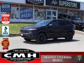 Used 2015 Jeep Cherokee Trailhawk  NAV LEATH HTD-SW 17-AL for sale in St. Catharines, ON