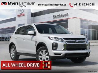 <b>Low Mileage, Heated Seats,  Apple CarPlay,  Android Auto,  LED Lights,  Rear Camera!</b><br> <br>  Compare at $24646 - Our Live Market Price is just $23698! <br> <br>   Distinct styling, abundant comfort, and robust engineering make the Mitsubishi RVR a truly superb crossover. This  2023 Mitsubishi RVR is for sale today in Ottawa. <br> <br>Whether you want a fantastic city driving experience or to find a picturesque hidden camping spot, the Mitsubishi RVR has everything you need and desire to get you there. The RVR was built to discover new experiences, and this crossover SUV perfectly captures your adventurous spirit. Far from being just another crossover, this RVR makes a stylish statement while delivering versatility and sound handling.This low mileage  SUV has just 15,982 kms. Its  gray in colour  . It has an automatic transmission and is powered by a  148HP 2.0L 4 Cylinder Engine. <br> <br> Our RVRs trim level is ES. This capable and efficient RVR ES comes very well equipped with supportive heated front seats, LED headlights, remote keyless entry, automatic climate control with steering wheel cruise and audio controls. Additional features include electronic stability control with hill start assist, an 8 inch color link display that features Apple CarPlay, Android Auto, Bluetooth streaming audio, SiriusXM radio and it also includes a 60-40 split folding rear bench seat to help when loading and unloading large cargo! This vehicle has been upgraded with the following features: Heated Seats,  Apple Carplay,  Android Auto,  Led Lights,  Rear Camera,  Siriusxm. <br> <br>To apply right now for financing use this link : <a href=https://www.myersbarrhaventoyota.ca/quick-approval/ target=_blank>https://www.myersbarrhaventoyota.ca/quick-approval/</a><br><br> <br/><br>At Myers Barrhaven Toyota we pride ourselves in offering highly desirable pre-owned vehicles. We truly hand pick all our vehicles to offer only the best vehicles to our customers. No two used cars are alike, this is why we have our trained Toyota technicians highly scrutinize all our trade ins and purchases to ensure we can put the Myers seal of approval. Every year we evaluate 1000s of vehicles and only 10-15% meet the Myers Barrhaven Toyota standards. At the end of the day we have mutual interest in selling only the best as we back all our pre-owned vehicles with the Myers *LIFETIME ENGINE TRANSMISSION warranty. Thats right *LIFETIME ENGINE TRANSMISSION warranty, were in this together! If we dont have what youre looking for not to worry, our experienced buyer can help you find the car of your dreams! Ever heard of getting top dollar for your trade but not really sure if you were? Here we leave nothing to chance, every trade-in we appraise goes up onto a live online auction and we get buyers coast to coast and in the USA trying to bid for your trade. This means we simultaneously expose your car to 1000s of buyers to get you top trade in value. <br>We service all makes and models in our new state of the art facility where you can enjoy the convenience of our onsite restaurant, service loaners, shuttle van, free Wi-Fi, Enterprise Rent-A-Car, on-site tire storage and complementary drink. Come see why many Toyota owners are making the switch to Myers Barrhaven Toyota. <br>*LIFETIME ENGINE TRANSMISSION WARRANTY NOT AVAILABLE ON VEHICLES WITH KMS EXCEEDING 140,000KM, VEHICLES 8 YEARS & OLDER, OR HIGHLINE BRAND VEHICLE(eg. BMW, INFINITI. CADILLAC, LEXUS...) o~o