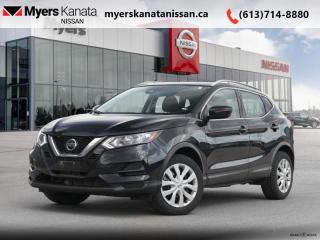 <b>Sunroof,  Blind Spot Detection,  Aluminum Wheels,  Heated Seats,  NissanConnect!</b><br> <br>  Compare at $26495 - KANATA NISSAN PRICE is just $24995! <br> <br>   This versatile Nissan Qashqai is a small crossover thats big on style. This  2021 Nissan Qashqai is fresh on our lot in Kanata. This  SUV has 48,392 kms. Its  black in colour  . It has an automatic transmission and is powered by a  141HP 2.0L 4 Cylinder Engine. <br> <br> Our Qashqais trim level is SV. Upgrading from the S trim level to this SV model is a great choice as you will receive 17 inch aluminum wheels, intelligent emergency braking with pedestrian detection, a blind spot warning system and a power moonroof. This SV also comes with heated front seats, NissanConnect, Apple CarPlay, Android Auto, remote keyless entry, dual zone climate control, and Nissans Intelligent Key with push button start. This vehicle has been upgraded with the following features: Sunroof,  Blind Spot Detection,  Aluminum Wheels,  Heated Seats,  Nissanconnect,  Apple Carplay,  Android Auto. <br> <br/><br> Payments from <b>$402.02</b> monthly with $0 down for 84 months @ 8.99% APR O.A.C. ( Plus applicable taxes -  and licensing    ).  See dealer for details. <br> <br>*LIFETIME ENGINE TRANSMISSION WARRANTY NOT AVAILABLE ON VEHICLES WITH KMS EXCEEDING 140,000KM, VEHICLES 8 YEARS & OLDER, OR HIGHLINE BRAND VEHICLE(eg. BMW, INFINITI. CADILLAC, LEXUS...)<br> Come by and check out our fleet of 40+ used cars and trucks and 90+ new cars and trucks for sale in Kanata.  o~o