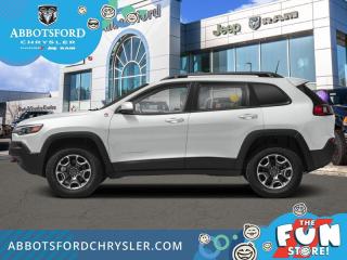 Used 2022 Jeep Cherokee Trailhawk  - Android Auto -  Apple CarPlay - $132.97 /Wk for sale in Abbotsford, BC