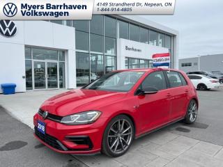 Used 2018 Volkswagen Golf R DSG  - Navigation -  Leather Seats for sale in Nepean, ON