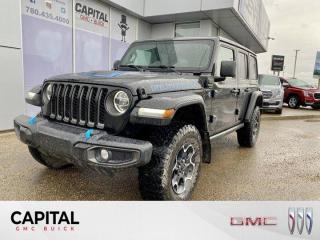 Used 2022 Jeep Wrangler 4xe Unlimited Rubicon * COLD WEATHER GROUP * BODY COLOR FLARES AND ROOF * for sale in Edmonton, AB