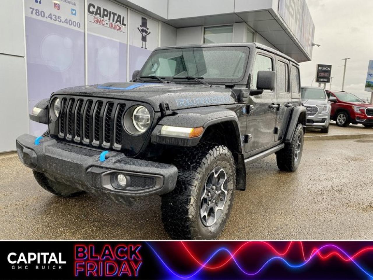 Used 2022 Jeep Wrangler 4xe Unlimited Rubicon * COLD WEATHER GROUP * BODY COLOR FLARES AND ROOF * for sale in Edmonton, AB