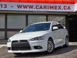 Great Condition, Accident Free, One Owner Mitsubishi Lancer GT Manual! Equipped with Leather, Sunroof, Heated Seats, Rockford Fosgate Premium Sound, Bluetooth, Smart Key with Turn Start, Cruise Control, Power Group, Alloy Wheels, Fog Lights