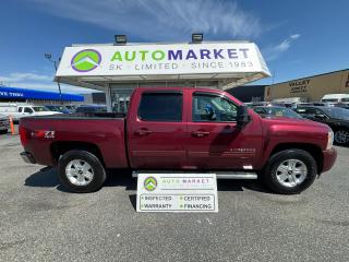 CALL OR TEXT REG @ 6-0-4-9-9-9-0-2-5-1 FOR INFO & TO CONFIRM WHICH LOCATION.<br /><br />FULLY LOADED SILVERADO 1500 LTZ Z71 4X4 CREW CAB WITH NAVIGATION, BLUETOOTH, LEATHER AND ALL THE POWER OPTIONS. THROUGH THE SHOP, TIRES ARE NEW, FRONT BRAKES ARE NEW AND THE REAR ARE ALMOSTNEW AT 80% REMAINING STILL. ITS READY TO GO!<br /><br />2 LOCATIONS TO SERVE YOU, BE SURE TO CALL FIRST TO CONFIRM WHERE THE VEHICLE IS.<br /><br />We are a family owned and operated business for 40 years. Since 1983 we have been committed to offering outstanding vehicles backed by exceptional customer service, now and in the future. Whatever your specific needs may be, we will custom tailor your purchase exactly how you want or need it to be. All you have to do is give us a call and we will happily walk you through all the steps with no stress and no pressure.<br /><br />                                            WE ARE THE HOUSE OF YES!<br /><br />ADDITIONAL BENEFITS WHEN BUYING FROM SK AUTOMARKET:<br /><br />-ON SITE FINANCING THROUGH OUR 17 AFFILIATED BANKS AND VEHICLE                                                                                                                      FINANCE COMPANIES.<br />-IN HOUSE LEASE TO OWN PROGRAM.<br />-EVERY VEHICLE HAS UNDERGONE A 120 POINT COMPREHENSIVE INSPECTION.<br />-EVERY PURCHASE INCLUDES A FREE POWERTRAIN WARRANTY.<br />-EVERY VEHICLE INCLUDES A COMPLIMENTARY BCAA MEMBERSHIP FOR YOUR SECURITY.<br />-EVERY VEHICLE INCLUDES A CARFAX AND ICBC DAMAGE REPORT.<br />-EVERY VEHICLE IS GUARANTEED LIEN FREE.<br />-DISCOUNTED RATES ON PARTS AND SERVICE FOR YOUR NEW CAR AND ANY OTHER   FAMILY CARS THAT NEED WORK NOW AND IN THE FUTURE.<br />-40 YEARS IN THE VEHICLE SALES INDUSTRY.<br />-A+++ MEMBER OF THE BETTER BUSINESS BUREAU.<br />-RATED TOP DEALER BY CARGURUS 5 YEARS IN A ROW<br />-MEMBER IN GOOD STANDING WITH THE VEHICLE SALES AUTHORITY OF BRITISH   COLUMBIA.<br />-MEMBER OF THE AUTOMOTIVE RETAILERS ASSOCIATION.<br />-COMMITTED CONTRIBUTOR TO OUR LOCAL COMMUNITY AND THE RESIDENTS OF BC.<br /> $495 Documentation fee and applicable taxes are in addition to advertised prices.<br />LANGLEY LOCATION DEALER# 40038<br />S. SURREY LOCATION DEALER #9987<br />