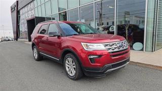 ROOM FOR THE FAMILY!2018 Ford Explorer XLT GREAT FAMILY SPACE! 4WD, 4-Wheel Disc Brakes, ABS brakes, Air Conditioning, Alloy wheels, AppLink/Apple CarPlay and Android Auto, Auto-dimming Rear-View mirror, Automatic temperature control, Delay-off headlights, Dual front impact airbags, Dual front side impact airbags, Emergency communication system: SYNC 3 911 Assist, Four wheel independent suspension, Front Bucket Seats, Front dual zone A/C, Fully automatic headlights, Heated front seats, Illuminated entry, Occupant sensing airbag, Outside temperature display, Overhead airbag, Power door mirrors, Power driver seat, Power passenger seat, Power steering, Power windows, Rear window defroster, Roof rack: rails only, Split folding rear seat, Tachometer, Trip computer.Odometer is 48498 kilometers below market average!Ruby Red Metallic Tinted Clearcoat 2018 Ford Explorer XLT GREAT FAMILY SPACE! 4WD 6-Speed Automatic with Select-Shift 3.5L V6 Ti-VCTSteele Mitsubishi has the largest and most diverse selection of preowned vehicles in HRM. Buy with confidence, knowing we use fair market pricing guaranteeing the absolute best value in all of our pre owned inventory!Steele Auto Group is one of the most diversified group of automobile dealerships in Canada, with 60 dealerships selling 29 brands and an employee base of well over 2300. Sales are up over last year and our plan going forward is to expand further into Atlantic Canada and the United States furthering our commitment to our Canadian customers as well as welcoming our new customers in the USA.