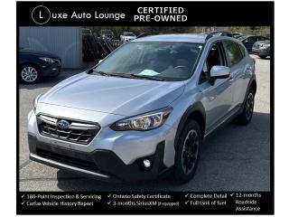 <p style=box-sizing: border-box; padding: 0px; margin: 0px 0px 1.375rem;>WOW!! Check out this practically new 2021 Subaru Crosstrek Touring!! LOADED with everything you could ever need including: cloth interior, heated seats, heated steering wheel, blind spot monitor, dark-finish/machined face alloy wheels, touch-screen radio, back-up camera, bluetooth hands-free, SiriusXM satellite radio, push-button start and more!</p><p style=box-sizing: border-box; padding: 0px; margin: 0px 0px 1.375rem;><span style=box-sizing: border-box; caret-color: #333333; text-size-adjust: 100%; background-color: #ffffff;>This vehicle comes Luxe certified pre-owned, which includes: 180-point inspection & servicing, oil lube and filter change, minimum 50% material remaining on tires and brakes, Ontario safety certificate, complete interior and exterior detailing, Carfax Verified vehicle history report, guaranteed one key (additional keys may be purchased at time of sale), FREE 90-day SiriusXM satellite radio trial (on factory-equipped vehicles) & full tank of fuel!</span></p><p style=box-sizing: border-box; padding: 0px; margin: 0px 0px 1.375rem;><span style=box-sizing: border-box; caret-color: #333333; text-size-adjust: 100%; background-color: #ffffff;>Priced at ONLY $199 bi-weekly with $2500 down over 72 months at 7.99% (cost of borrowing is $1999 per $10000 financed) OR cash purchase price of $26900 (both prices are plus HST and licensing). Call today and book your test drive appointment!</span></p>