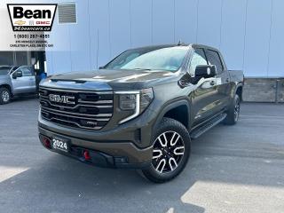 Used 2024 GMC Sierra 1500 AT4 6.2L V8 WITH REMOTE START/ENTRY, HEATED FRONT & REAR SEATS, VENTILATED FRONT SEATS, HEATED STEERING WHEEL & MULTI-PRO TAILGATE for sale in Carleton Place, ON