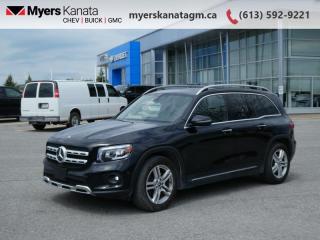 <b>Sunroof,  Navigation,  Wi-Fi,  Power Tailgate,  Heated Seats!</b><br> <br>     This  2021 Mercedes-Benz GLB is for sale today in Kanata. <br> <br>Whether youre taking a cross country road trip, trying to locate an off-grid campsite, or just running around town, this Mercedes-Benz GLB is the perfect SUV for all of lifes adventures. Its rugged in all the right places and has handsome good looks to match, complete with modern safety features, top of the line technology and plenty of luxurious amenities, you can be sure to get where youre going in style and safety. This  SUV has 68,140 kms. Its  black in colour  . It has an automatic transmission and is powered by a  221HP 2.0L 4 Cylinder Engine. <br> <br> Our GLBs trim level is 250 4MATIC. With amazing features, like heated ARTICO seats, navigation, memory settings, power liftgate, wi-fi, active brake assist, and a rearview camera, this GLB is a perfect example of Mercedes luxury, while a  sunroof, tasteful chrome, and stunning aluminum wheels show the classic Mercedes style. This vehicle has been upgraded with the following features: Sunroof,  Navigation,  Wi-fi,  Power Tailgate,  Heated Seats,  Synthetic Leather,  Chrome Accessories. <br> <br>To apply right now for financing use this link : <a href=https://www.myerskanatagm.ca/finance/ target=_blank>https://www.myerskanatagm.ca/finance/</a><br><br> <br/><br>Price is plus HST and licence only.<br> Book a test drive today at myerskanatagm.ca<br>*LIFETIME ENGINE TRANSMISSION WARRANTY NOT AVAILABLE ON VEHICLES WITH KMS EXCEEDING 140,000KM, VEHICLES 8 YEARS & OLDER, OR HIGHLINE BRAND VEHICLE(eg. BMW, INFINITI. CADILLAC, LEXUS...)<br> Come by and check out our fleet of 50+ used cars and trucks and 170+ new cars and trucks for sale in Kanata.  o~o