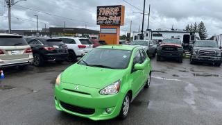 Used 2014 Mitsubishi Mirage SE, AUTO, 3 CYLINDER, ONLY 191KM, GAS SAVER, AS IS for sale in London, ON