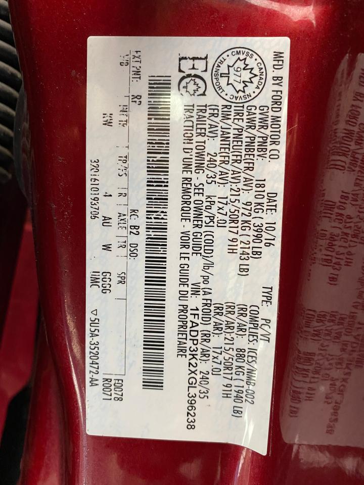 2016 Ford Focus SE Hatchback Heated Seats+Steering+Cam+CLEANCARFAX Photo89