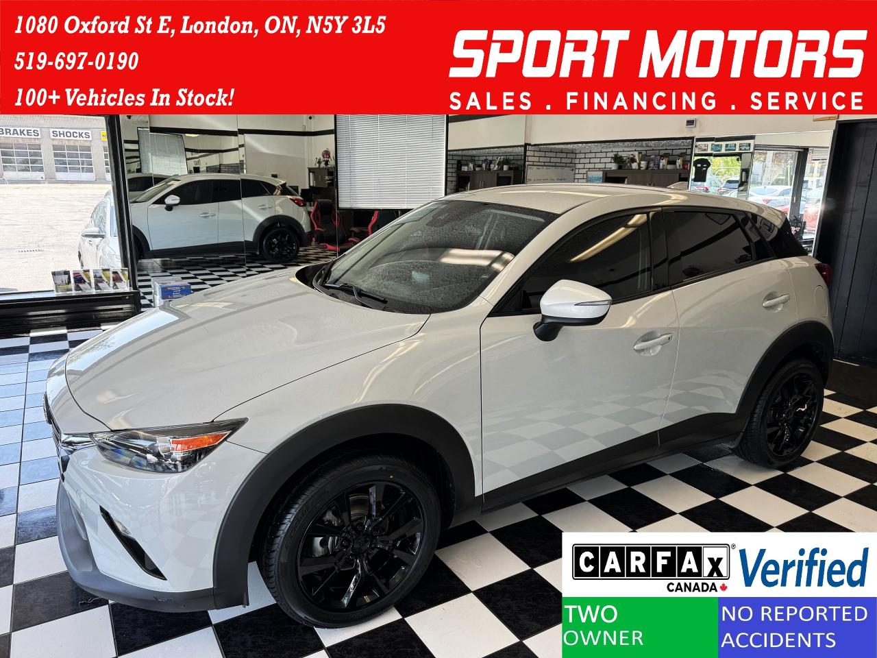 Used 2019 Mazda CX-3 GS+Camera+New Tires+Alloys+ApplePlay+Clean Carfax for sale in London, ON