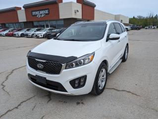 Come Finance this vehicle with us. Apply on our website stonebridgeauto.com<div><br></div><div>2016 Kia Sorento SX with 128000km. 2.0L 4 cylinder AWD. Clean title and safetied. </div><div><br></div><div>Leather interior</div><div>Heated front/rear seats</div><div>Cooled front seats</div><div>Power seats with memory drivers seat</div><div>Heated steering wheel</div><div>Dual climate control</div><div>Blind spot monitoring</div><div>Cross traffic alert</div><div>Navigation</div><div>Back up camera with park aid</div><div>Panoramic roof</div><div>Power liftgate</div><div><br></div><div>We take trades! Vehicle is for sale in Steinbach by STONE BRIDGE AUTO INC. Dealer #5000 we are a small business focused on customer satisfaction. Financing is available if needed. Text or call before coming to view and ask for sales.</div><div><br></div><div><br></div>