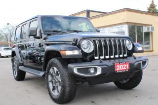 Used 2021 Jeep Wrangler Unlimited Sahara 4X4 for sale in Brampton, ON