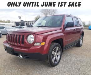 Used 2017 Jeep Patriot High Altitude, AWD Lther, Sunroof, Htd Seats, Nav for sale in Edmonton, AB