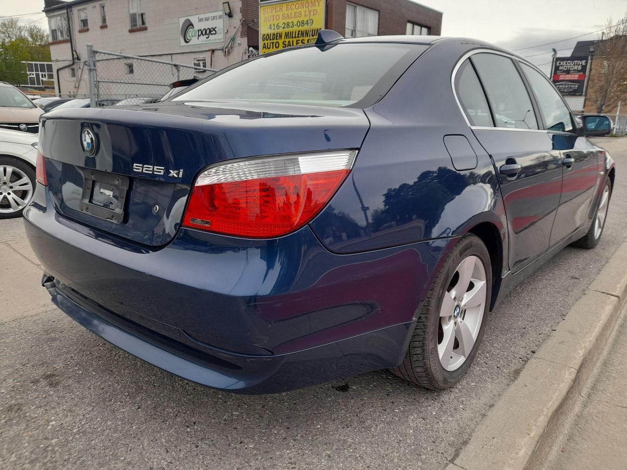 2006 BMW 5 Series 525XI-AWD-LEATHER-SUNROOF-ALLOYS-EXTRA CLEAN Photo