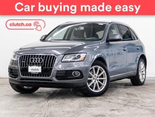 Used 2016 Audi Q5 3.0T Technik AWD w/ Rearview Cam, Bluetooth, Nav for sale in Toronto, ON