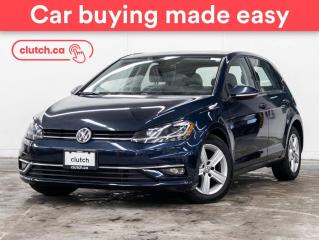 Used 2018 Volkswagen Golf Comfortline w/ Apple CarPlay & Android Auto, Rearview Cam, Bluetooth for sale in Toronto, ON
