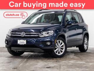 Used 2017 Volkswagen Tiguan Wolfsburg Edition AWD w/ Apple CarPlay & Android Auto, Rearview Cam, Bluetooth for sale in Toronto, ON