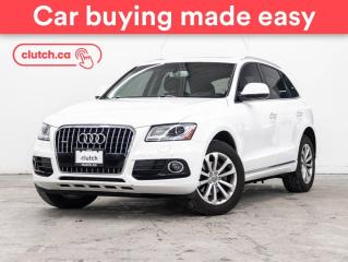 Used 2017 Audi Q5 2.0T Progressiv AWD w/ Rearview Cam, Bluetooth, Nav for sale in Bedford, NS
