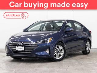 Used 2019 Hyundai Elantra Preferred w/ Sun & Safety Pkg w/ Apple CarPlay & Android Auto, Rearview Cam, Bluetooth for sale in Toronto, ON