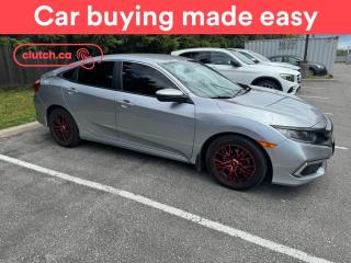 Used 2019 Honda Civic Sedan LX w/ Apple CarPlay & Android Auto, Rearview Cam, Bluetooth for sale in Toronto, ON