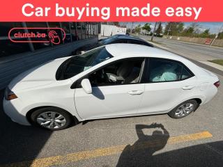Used 2015 Toyota Corolla LE w/ Rearview Cam, Bluetooth, A/C for sale in Toronto, ON
