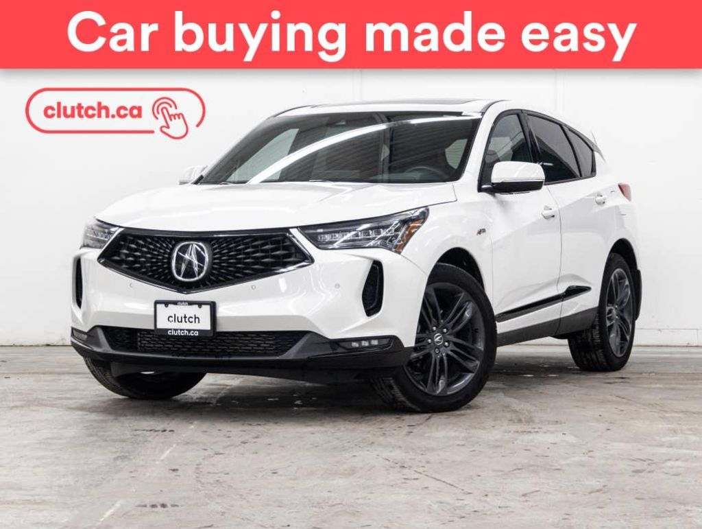 Used 2023 Acura RDX A-Spec AWD w/ Apple CarPlay & Android Auto, Bluetooth, Nav for Sale in Toronto, Ontario
