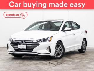 Used 2020 Hyundai Elantra Luxury w/ Apple CarPlay & Android Auto, Bluetooth, Dual Zone A/C for sale in Bedford, NS