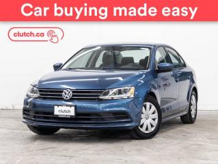 Used 2017 Volkswagen Jetta Sedan Trendline+ w/ Apple CarPlay & Android Auto, Bluetooth, A/C for sale in Toronto, ON