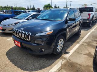 Used 2016 Jeep Cherokee North HEATED SEATS | HEATED STEERING WHEEL | A/C for sale in Kitchener, ON