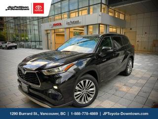 Used 2020 Toyota Highlander HYBRID PLATINUM AWD for sale in Vancouver, BC