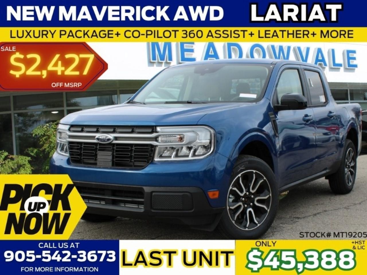 New 2024 Ford Maverick Lariat for sale in Mississauga, ON