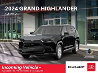 New 2024 Toyota Grand Highlander XLE for sale in Prince Albert, SK