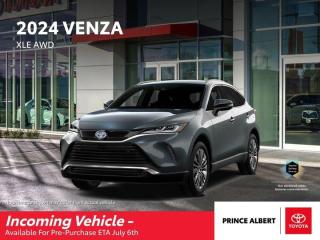 New 2024 Toyota Venza Venza XLE for sale in Prince Albert, SK