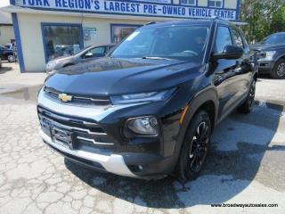 Used 2022 Chevrolet TrailBlazer ALL-WHEEL DRIVE LT-MODEL 5 PASSENGER 1.3L - ECO-TEC.. HEATED SEATS.. PANORAMIC SUNROOF.. POWER TAILGATE.. BACK-UP CAMERA.. BLUETOOTH SYSTEM.. for sale in Bradford, ON