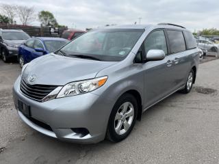 Just Arrived! Beautiful Silver 2011 Toyota Sienna LE 8 SEATER with ONLY 127,839 KMS! (79,436 Miles) US Vehicle. 1 OWNER NO ACCIDENTS! CLEAN CARFAX! MINT CONDITION IN AND OUT! Runs Excellent. Very Smooth. Very Clean. No Issues. Loaded with Backup Camera, Dual Power Sliding Doors with Keyless Entry, Bluetooth, CD/AUX/USB, Steering Wheel Audio and Phone Controls, Alloy Wheels, and More! <br/> *Safety Certified at no extra cost* <br/> *Welcome to get vehicle checked by any mechanic before purchase* <br/> All in price : $16,333 plus HST and license plates. <br/> Call : 647-631-8755 or 647-303-2585 <br/> E-mail : info@bramptonautocenter.ca <br/> Brampton Auto Center <br/> 69 Eastern Avenue, Brampton ON, L6W 1X9. Unit 206 <br/> Brampton Auto Center, welcomes you! Family owned dealership located in the GTA. We take pride in our work. Customer service is our priority. Full disclosure with honesty. We are OMVIC registered and proud member of the UCDA. You are welcomed to get the vehicle checked by any mechanic before purchase, for quality assurance. Financing available for all types of credit! Good, bad or no credit. No problem! We will get you approved. Warranty options available for any year, make or model! Contact dealer for more details. <br/>