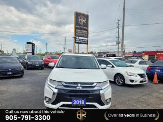 No Accident . Ontario Vehicle . It is a Plug-in Hybrid. Contact 905-791-2202 <br/> <br/>  <br/> -White With Black Leather Interior <br/> Bluetooth <br/> Radio (AM/FM) <br/> Reverse Backup Camera <br/> Cruise Control <br/> Super All Wheel Control (S-AWC) <br/> Voice Command <br/> USB <br/> Dual Climate Control <br/> Blind spot Monitoring System <br/> Heated Front Seats <br/> Sunroof <br/> Alloys <br/> Blind Spot Monitor <br/> Heated Front Seats <br/> Lots of options Included <br/> <br/>  <br/> BR Motors has been serving the GTA and the surrounding areas since 1983, by helping customers find a car that suits their needs. We believe in honesty and maintain a professional corporate and social responsibility. Our dedicated sales staff and management will make your car buying experience efficient, easier, and affordable! <br/> All prices are price plus taxes, Licensing, Omvic fee, Gas. <br/> We Accept Trade ins at top $ value. <br/> FINANCING AVAILABLE for all type of credits Good Credit / Fair Credit / New credit / Bad credit / Previous Repo / Bankruptcy / Consumer proposal. This vehicle is not safetied. Certification available for ($1295). As per used vehicle regulations, this vehicle is not drivable, not certify. <br/> Apply Now!! <br/> https://brampton.brmotors.ca/finance/ <br/> ALL VEHICLES COME WITH HISTORY REPORTS. EXTENDED WARRANTIES ARE AVAILABLE. <br/> Even though we take reasonable precautions to ensure that the information provided is accurate and up to date, we are not responsible for any errors or omissions. Please verify all information directly with BR Motors. Used vehicle for sale in brampton. Great deal on used vehicle. Financing on used car. Brampton cars for sale. Used cars for sale toronto. Used SUV for sale. Used mitsubishi for sale. Mitsubishi Outlander for sale. Used cars for sale mississauga. used ev hybrid. used ev vehicles. <br/>