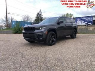 New 2024 Jeep Grand Cherokee L Limited 4x4 Black Package #118 for sale in Medicine Hat, AB