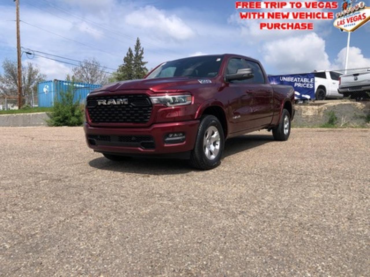 New 2025 RAM 1500 Big Horn 4x4 Crew Cab 6'4  Box #132 for sale in Medicine Hat, AB