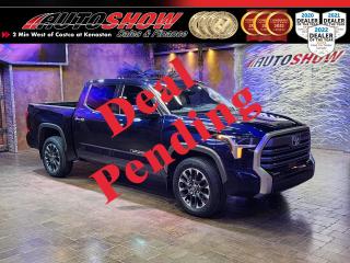 Used 2022 Toyota Tundra Limited w/ 14-Inch Screen, Pano Roof, Nav, A/C Lthr for sale in Winnipeg, MB