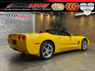 Used 2001 Chevrolet Corvette Convertible - Pristine, Local, Showroom Condition!! for sale in Winnipeg, MB