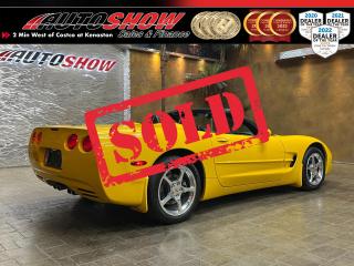 Used 2001 Chevrolet Corvette Convertible - Pristine, Local, Showroom Condition!! for sale in Winnipeg, MB